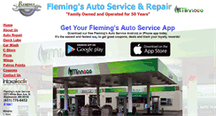 Desktop Screenshot of flemingsautoservice.com